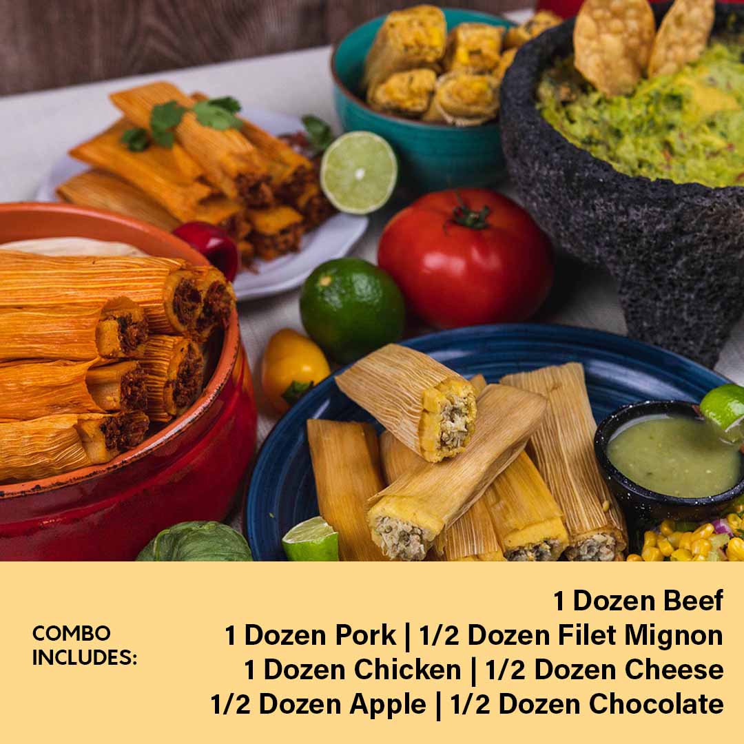 Family Tamale Party Pack Browse Our Pork Tamales & Sweet Tamales