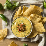 Queso with Hatch Chiles - Texas Lone Star Tamales