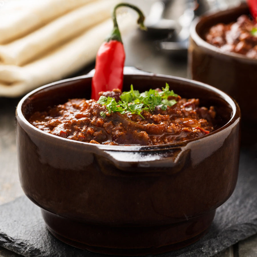 Real Texas Brick Chili - Texas Lone Star Tamales